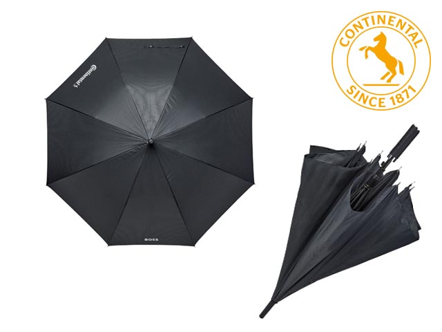 Deštník Hugo Boss, černý